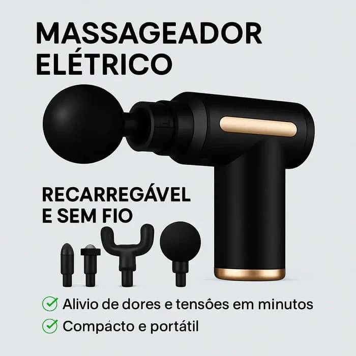 Massageador Profissional 4 em 1