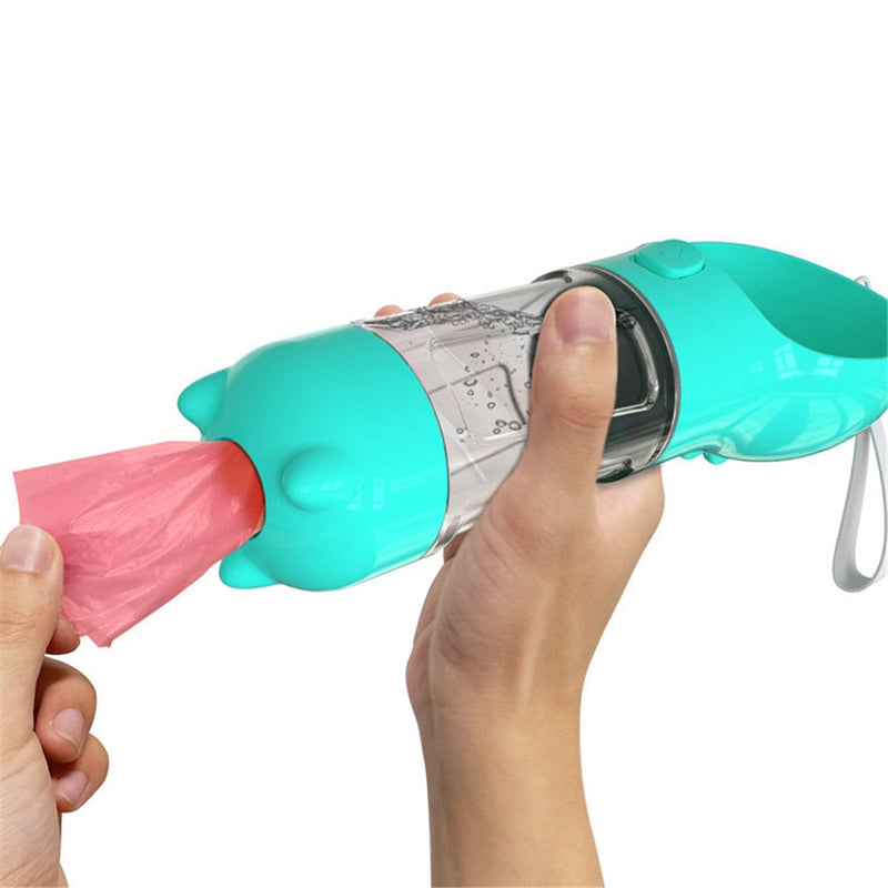 Garrafa Portátil para Pets 4 em 1 - PetWater